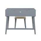 Alternate image 7 for Studio 3B&trade; Vanity and Stool Set in Dark Grey