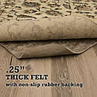 Alternate image 6 for Mohawk Home Dual Surface 2&#39;2 x 10&#39; Rug Pad in Grey