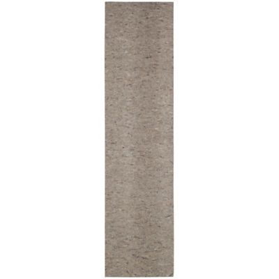Mohawk Home Dual Surface 2&#39;2 x 10&#39; Rug Pad in Grey
