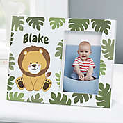 Jolly Jungle Lion Personalized Baby Picture Frame