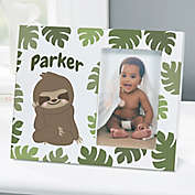 Jolly Jungle Sloth Personalized Baby Picture Frame