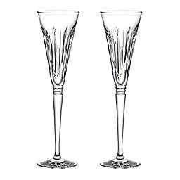 Waterford® Winter Wonders Midnight Frost Champagne Flutes (Set of 2)