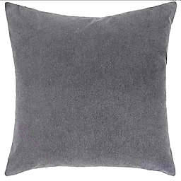 Studio 3B™ Velvet 20-Inch Square Throw Pillow in Alloy