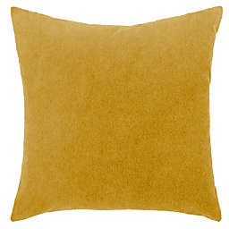 Studio 3B&trade; Velvet 20-Inch Square Throw Pillow in Gold
