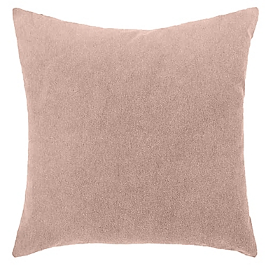 Studio 3B&trade; Velvet 20-Inch Square Throw Pillow in Blush. View a larger version of this product image.