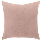Alternate image 0 for Studio 3B&trade; Velvet 24-Inch Square Throw Pillow in Blush