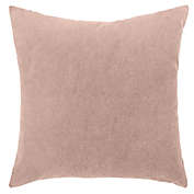 Studio 3B&trade; Velvet 24-Inch Square Throw Pillow in Blush