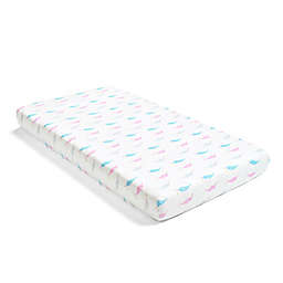 Hello Spud Narwahl Organic Cotton Fitted Crib Sheet