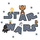 Alternate image 0 for Lambs &amp; Ivy&reg; 17-Piece Star Wars Logo Wall Decal Set in Blue