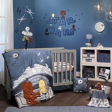 Lambs & Ivy&reg; 41-Piece Star Wars Squadron Wall Decal Set in Grey. View a larger version of this product image.
