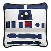 Lambs &amp; Ivy&reg; Star Wars Signature R2D2 Square Throw Pillow in White