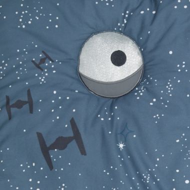 Lambs & Ivy&reg; Star Wars&trade; Millennium Falcon 3-Piece Crib Bedding Set in Blue. View a larger version of this product image.