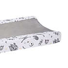 Alternate image 1 for Lambs &amp; Ivy&reg; Star Wars Millennium Falcon Changing Pad Cover in Grey/White