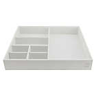 Alternate image 2 for Squared Away&trade; 7-Compartment Stackable Jewelry Tray in Coconut Milk