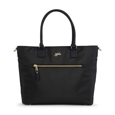 JuJuBe&reg; ECO Tote Diaper Bag in Black. View a larger version of this product image.