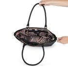 Alternate image 6 for JuJuBe&reg; ECO Tote Diaper Bag in Black