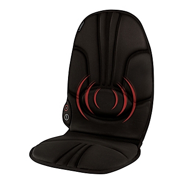 HoMedics&reg; Portable Back Massage Cushion with Heat in Black. View a larger version of this product image.