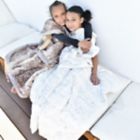 Alternate image 11 for Zalamoon Strollet Plush Blanket with Designated Satin Trim Corner