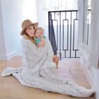 Alternate image 12 for Zalamoon Diamond Plush Blanket with Satin Accent in Flake