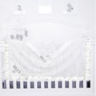 Alternate image 13 for Zalamoon Diamond Plush Blanket with Satin Accent in Flake