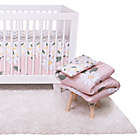 Alternate image 0 for Trend Lab&reg; Lemon Floral 4-Piece Crib Bedding Set in Pink