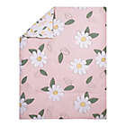 Alternate image 2 for Trend Lab&reg; Lemon Floral 4-Piece Crib Bedding Set in Pink
