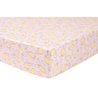 Alternate image 4 for Trend Lab&reg; Lemon Floral 4-Piece Crib Bedding Set in Pink