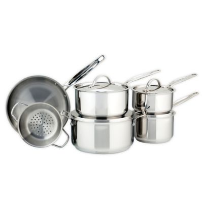 Meyer Confederation Stainless Steel 10-Piece Cookware Set