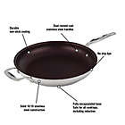 Alternate image 1 for Meyer Confederation Nonstick Stainless Steel Fry Pan