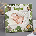 Alternate image 0 for Jolly Jungle Personalized Baby Shiplap Frame