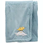 Alternate image 0 for carter&#39;s&reg; Toddler Dinosaur Fuzzy Plush Velboa Blanket in Light Blue