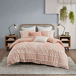 INK+IVY Marta 3-Piece Full/Qeen Duvet Cover Set in Blush