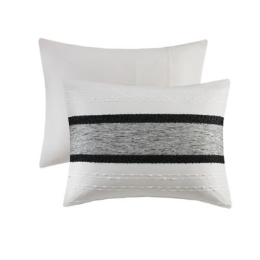 INK+IVY Cole Cotton Jacquard Duvet Cover Set. View a larger version of this product image.