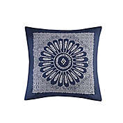 II Sofia Cotton Embroidered Square Pillow 20x20" N