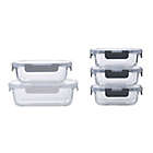 Alternate image 0 for Simply Essential&trade; 10-Piece Glass Food Storage Set in Grey