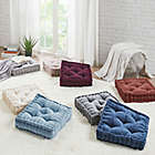 Alternate image 4 for Intelligent Design&trade; Azza Square Floor Cushion in Plum