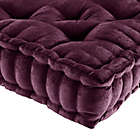 Alternate image 1 for Intelligent Design&trade; Azza Square Floor Cushion in Plum
