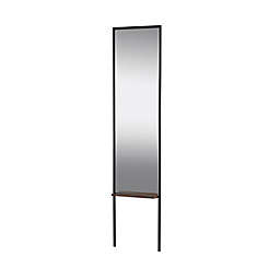 Adesso Monty Leaning Mirror in Black