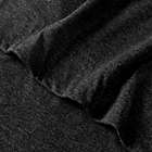 Alternate image 1 for Simply Essential&trade; Solid Jersey Twin XL Sheet Set in Dark Grey