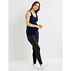 Alternate image 4 for A Pea in the Pod&reg; Extra Small Maternity Tank Top in Navy