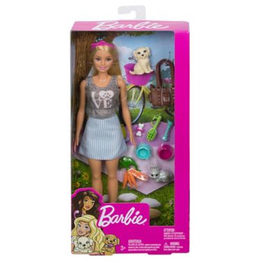 Het pad Gestreept Grof Mattel 13-Piece Barbie® Dolls and Pets Playset | Bed Bath & Beyond