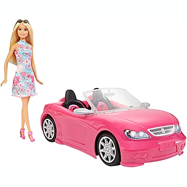 Mattel&trade; Barbie&reg; 6-Piece Doll and Car Set. View a larger version of this product image.