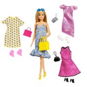 Mattel 18-Piece Barbie&reg; Doll, Fashion, and Accessory Set