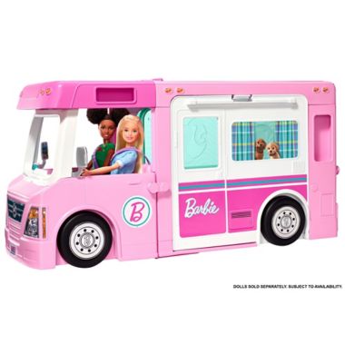 Mauve Gezond eten extase Mattel Barbie® 51-Piece 3-in-1 DreamCamper Vehicle and Accessory Set | Bed  Bath & Beyond