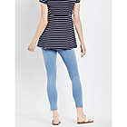 Alternate image 4 for Motherhood Maternity&reg; Extra Small Stretch Ankle Maternity Jeggings in Light Wash