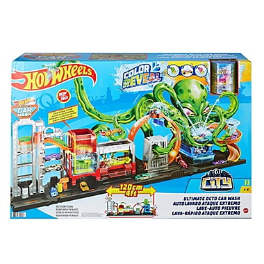 Hot Wheels&reg; City Ultimate Octo Car Wash. View a larger version of this product image.