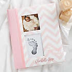 Alternate image 0 for Chevron &quot;My Memory Book&quot; Personalized Baby Book in Pink
