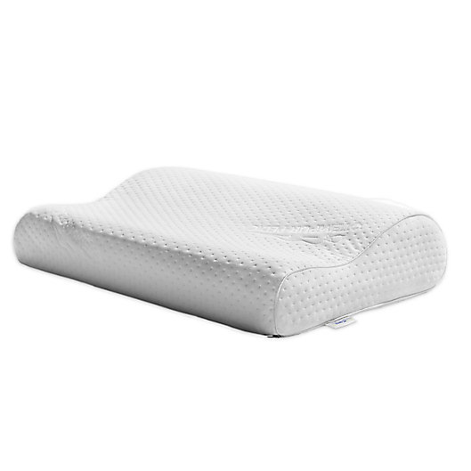 Alternate image 1 for Tempur-Pedic® Medium Profile Memory Foam Side/Back Sleeper Neck Bed Pillow