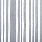 Alternate image 5 for Clean Window&reg; Leno Weave Stripe Anti-Dust Sheer 96-Inch Window Curtain Panel in Indigo