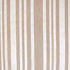 Alternate image 5 for Clean Window&reg; Leno Weave Stripe Anti-Dust Sheer 84-Inch Window Curtain Panel in Pecan